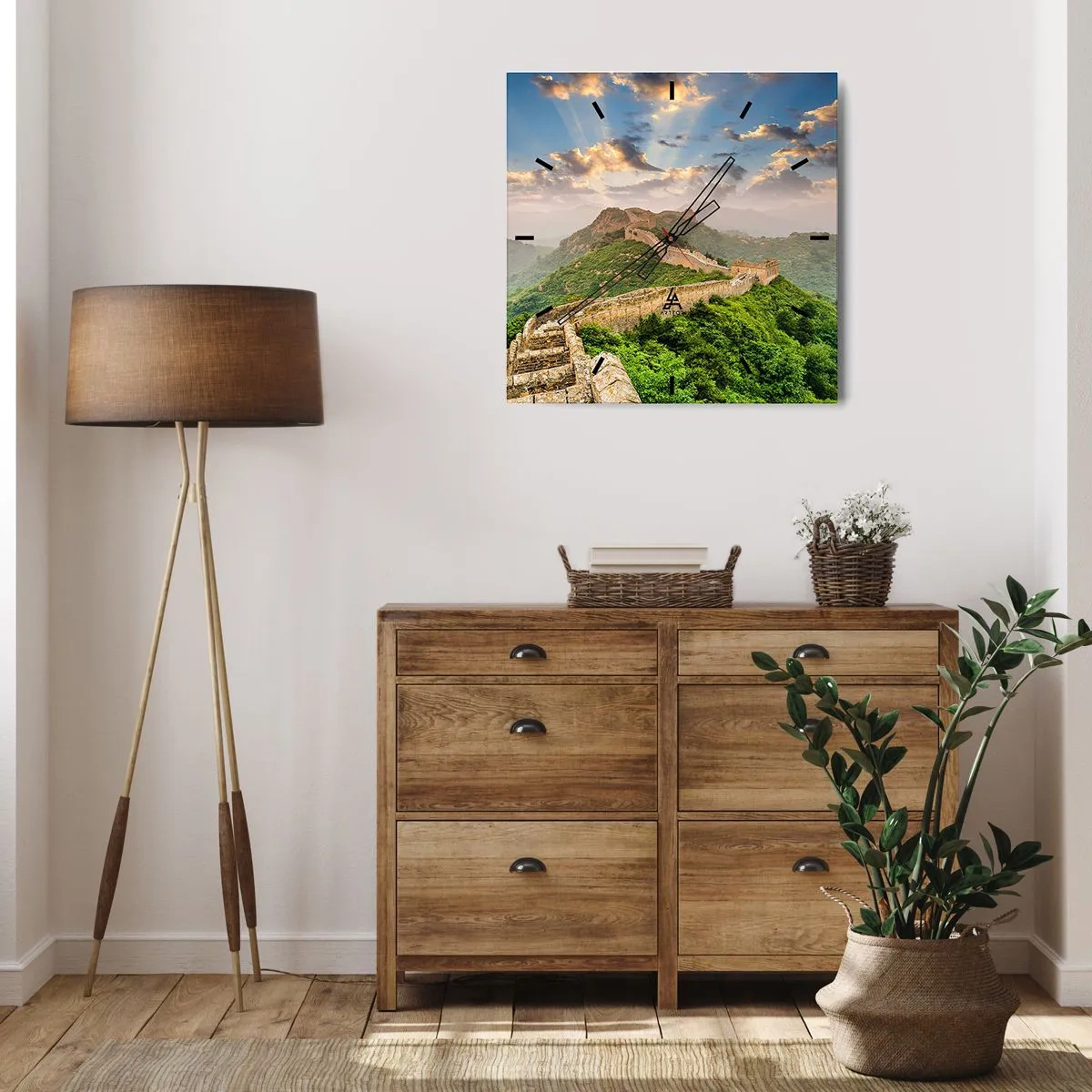 Nástenné hodiny - Nepominuteľná veľkosť - 30x30 cm