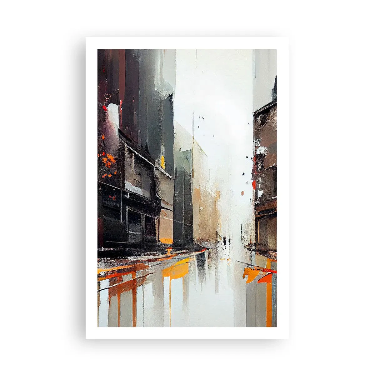 Plagát - Daždivý deň - 61x91 cm