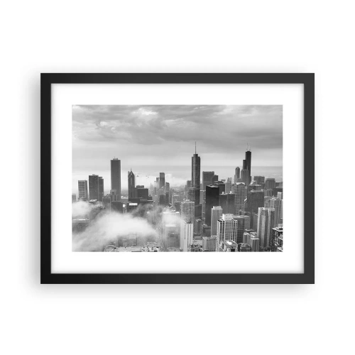 Plagát v čiernom ráme - Americká krajina - 40x30 cm