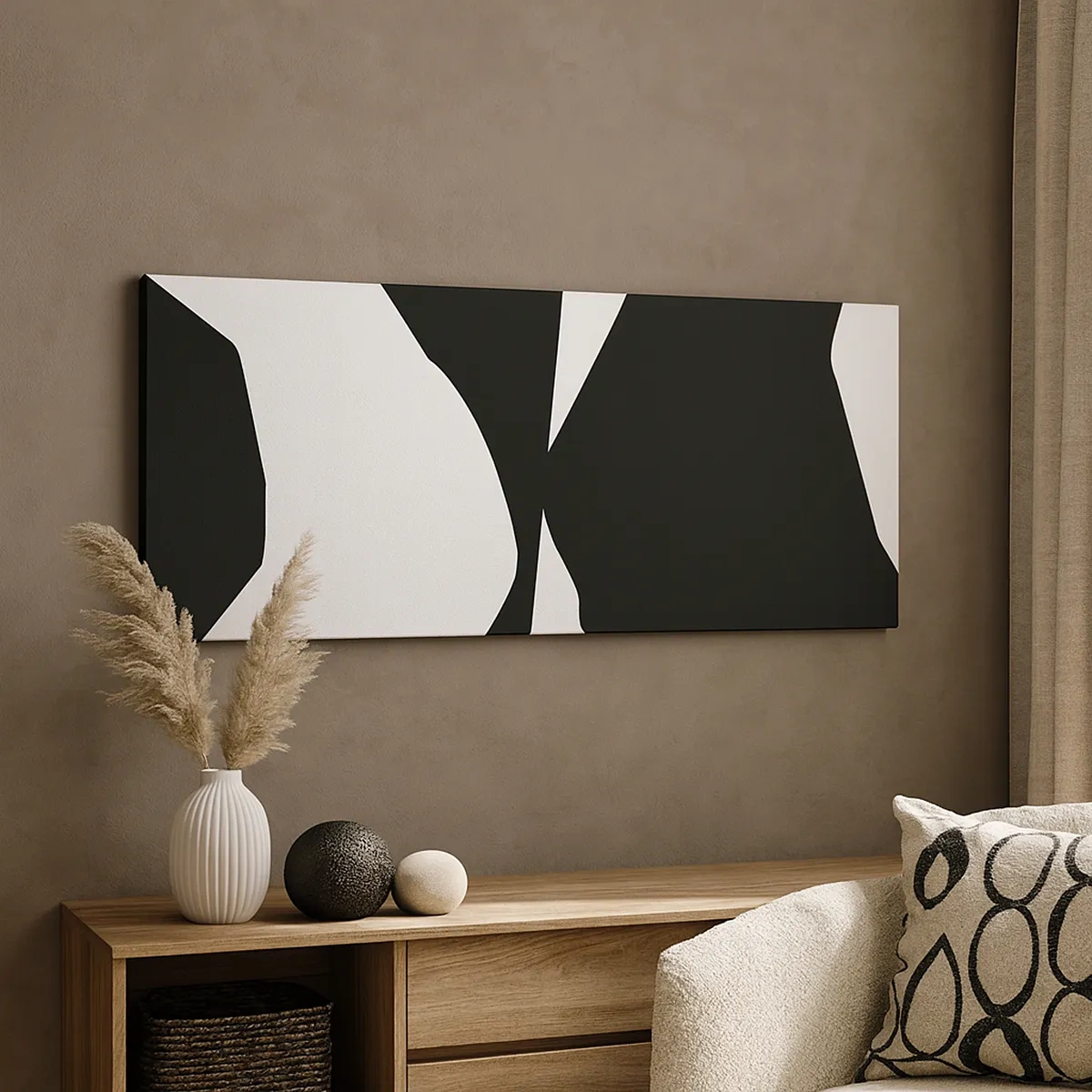 Obraz na plátne - Positive-negative - 30x30 cm