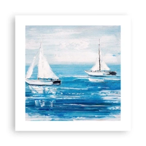 Plagát - S priateľom po boku - 40x40 cm