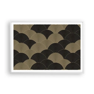 Plagát v bielom ráme - Jednota v mnohosti - 100x70 cm