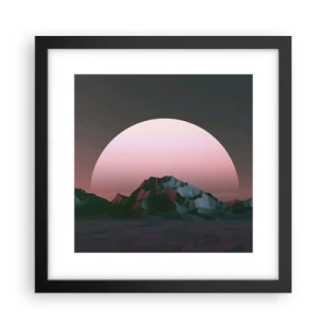 Plagát v čiernom ráme - V susednej galaxii - 30x30 cm