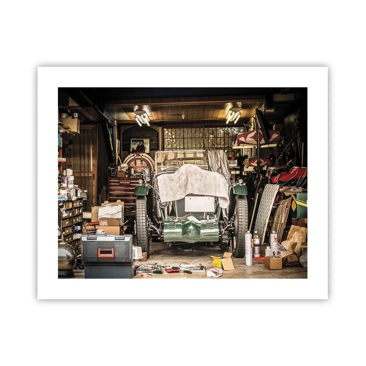 Plagát - Späť do minulosti - 50x40 cm