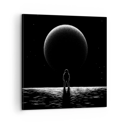 Obraz na plátne - Tvári v tvár - 60x60 cm