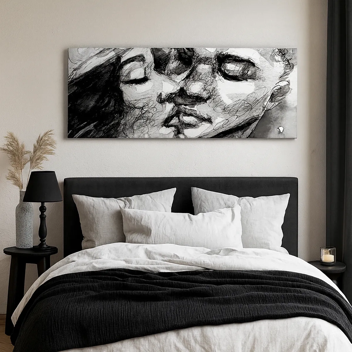 Obraz na plátne - Nežný okamih - 30x30 cm