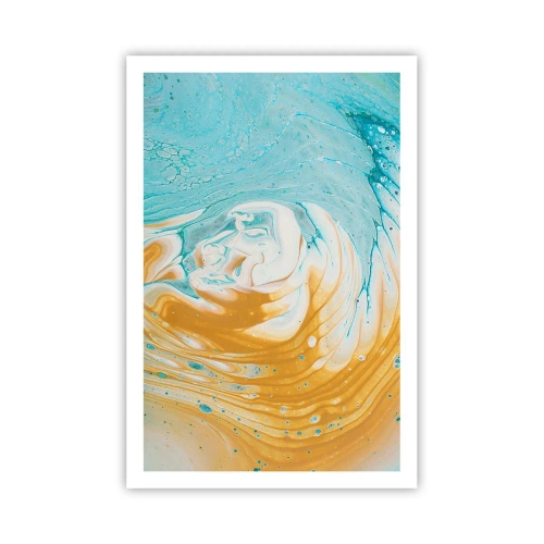 Plagát - Pastelový vír - 61x91 cm
