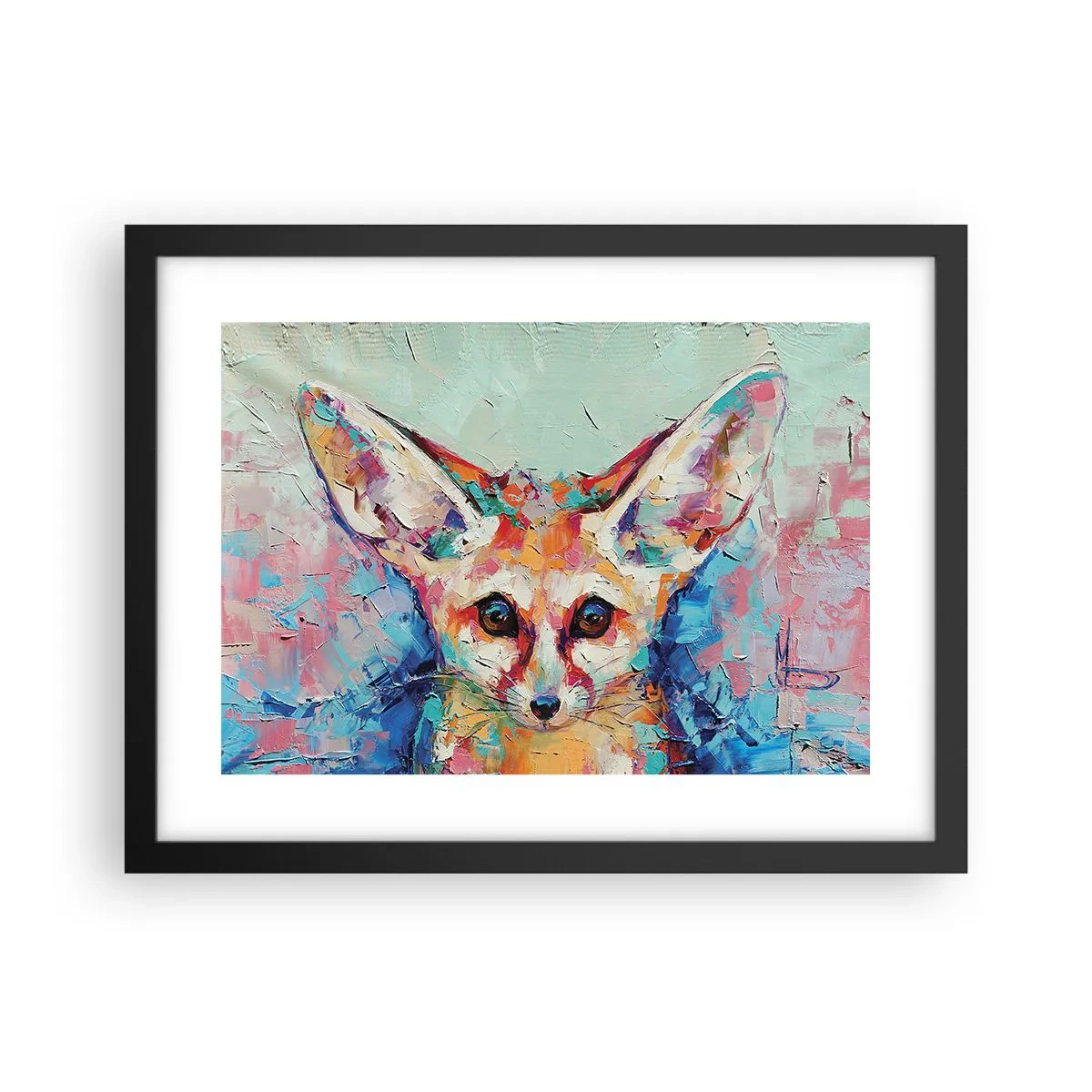 Plagát v čiernom ráme - Ste na mňa pripravení? - 40x30 cm