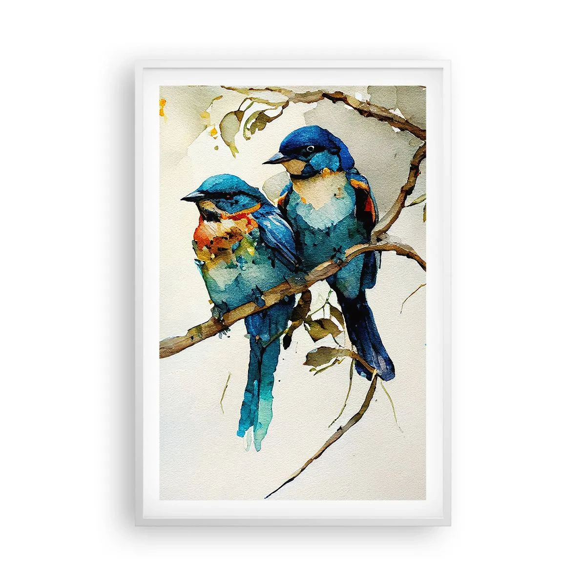 Plagát v bielom ráme - Urazil sa? - 61x91 cm