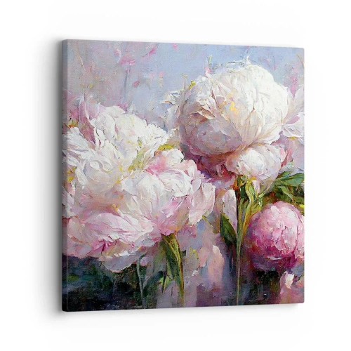 Obraz na plátne - Kytica prekypujúca životom - 30x30 cm