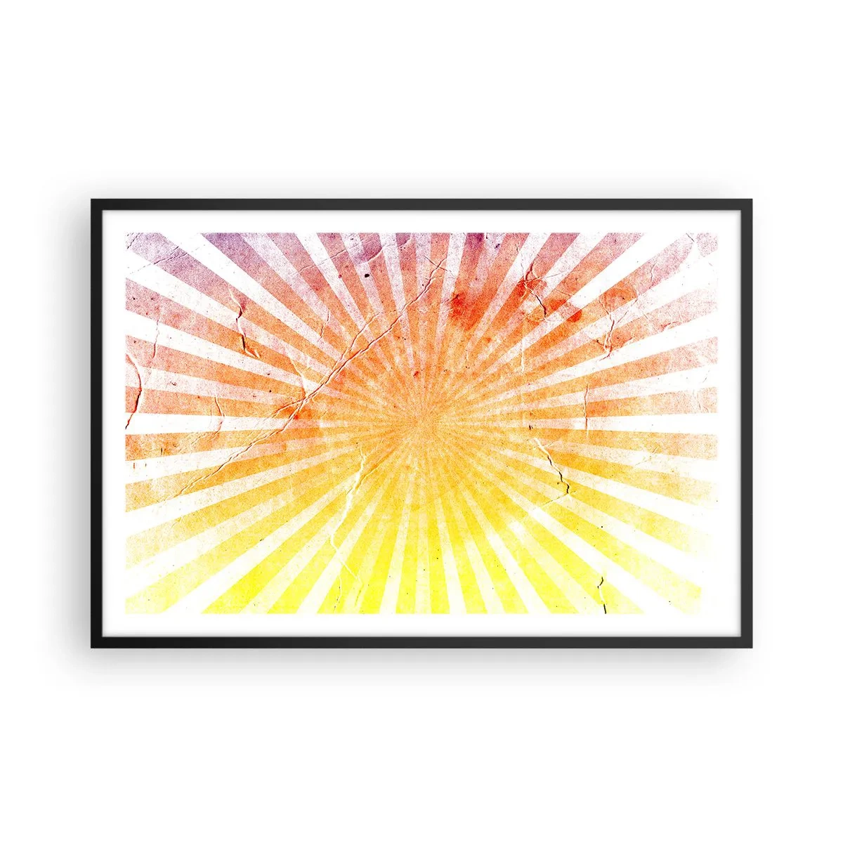Plagát v čiernom ráme - Východy a západy - 91x61 cm