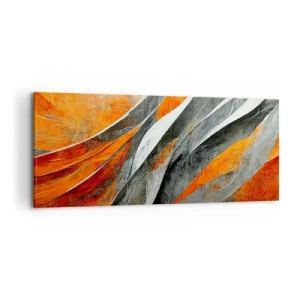 Obraz na plátne - Žiar a chlad - 100x40 cm