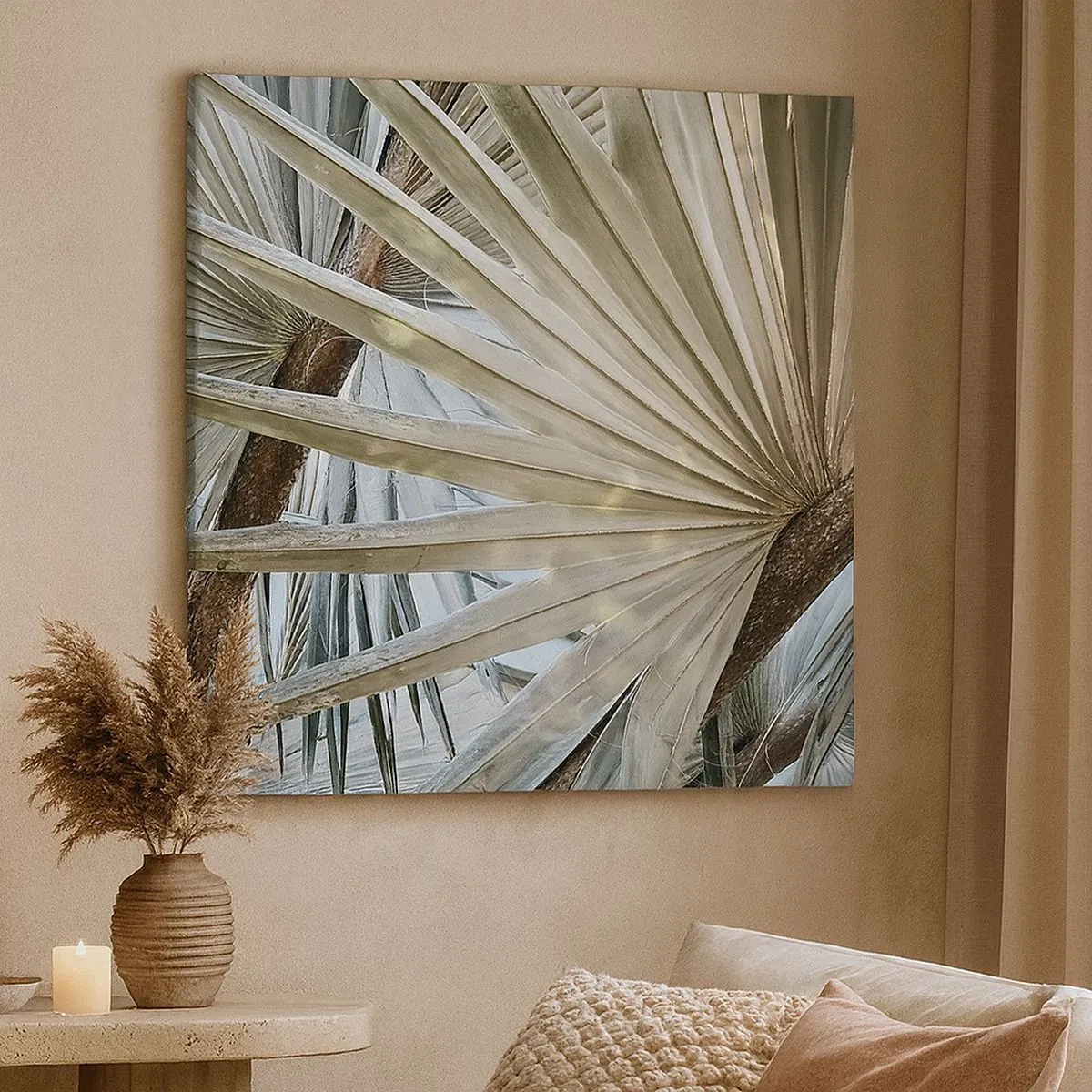 Obraz na plátne - Vejáre v trópoch - 30x30 cm