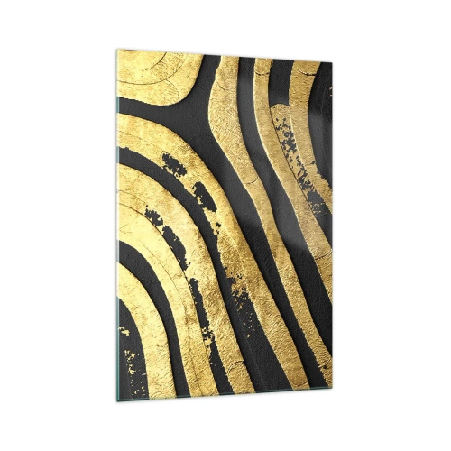 Obraz na skle - Všetko plynie - 70x100 cm