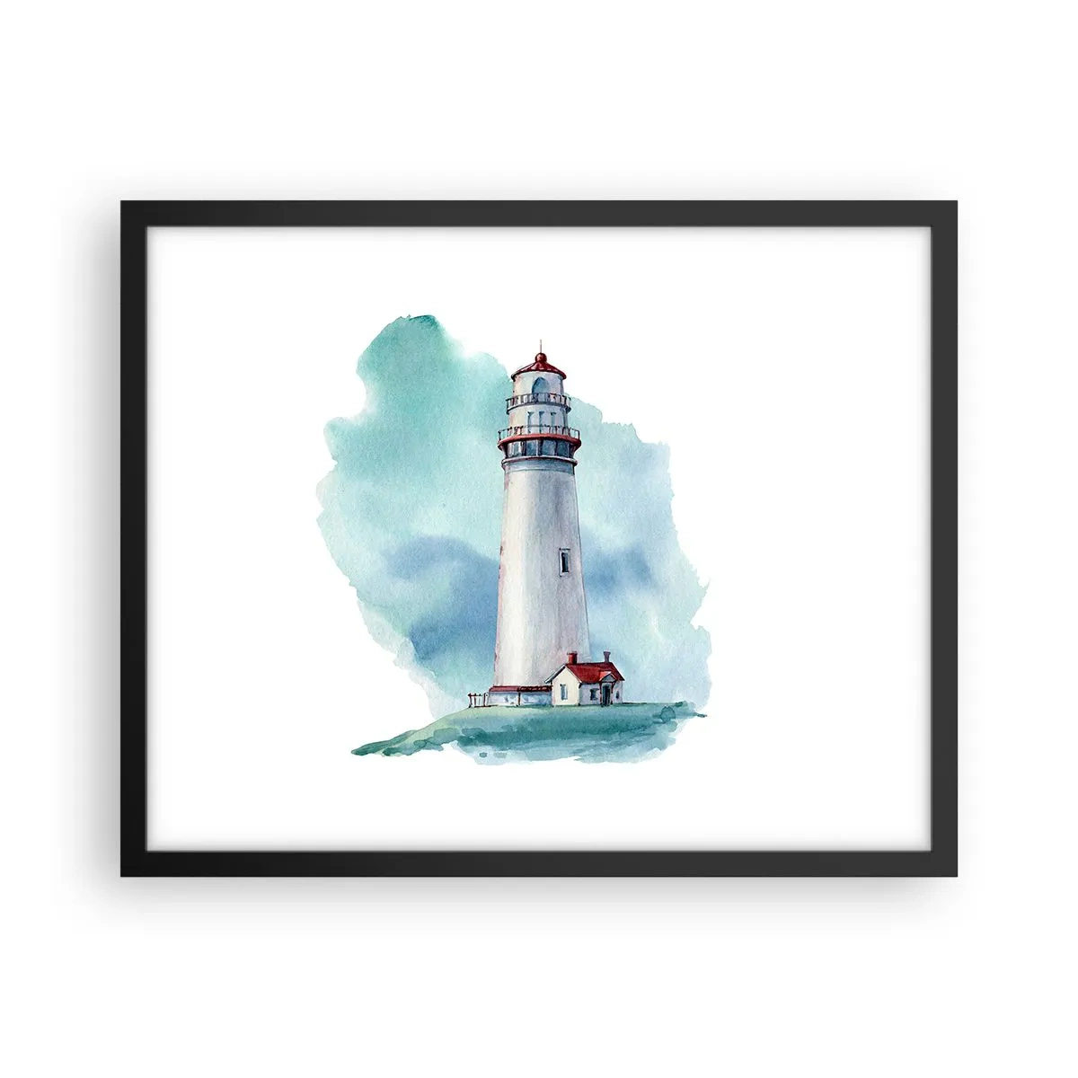 Plagát v čiernom ráme - Nežná sestra blankytu - 50x40 cm