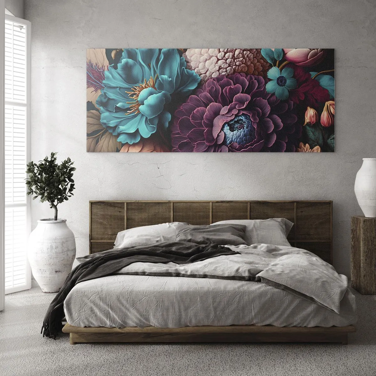 Obraz na skle - Úroda prírody - 100x40 cm