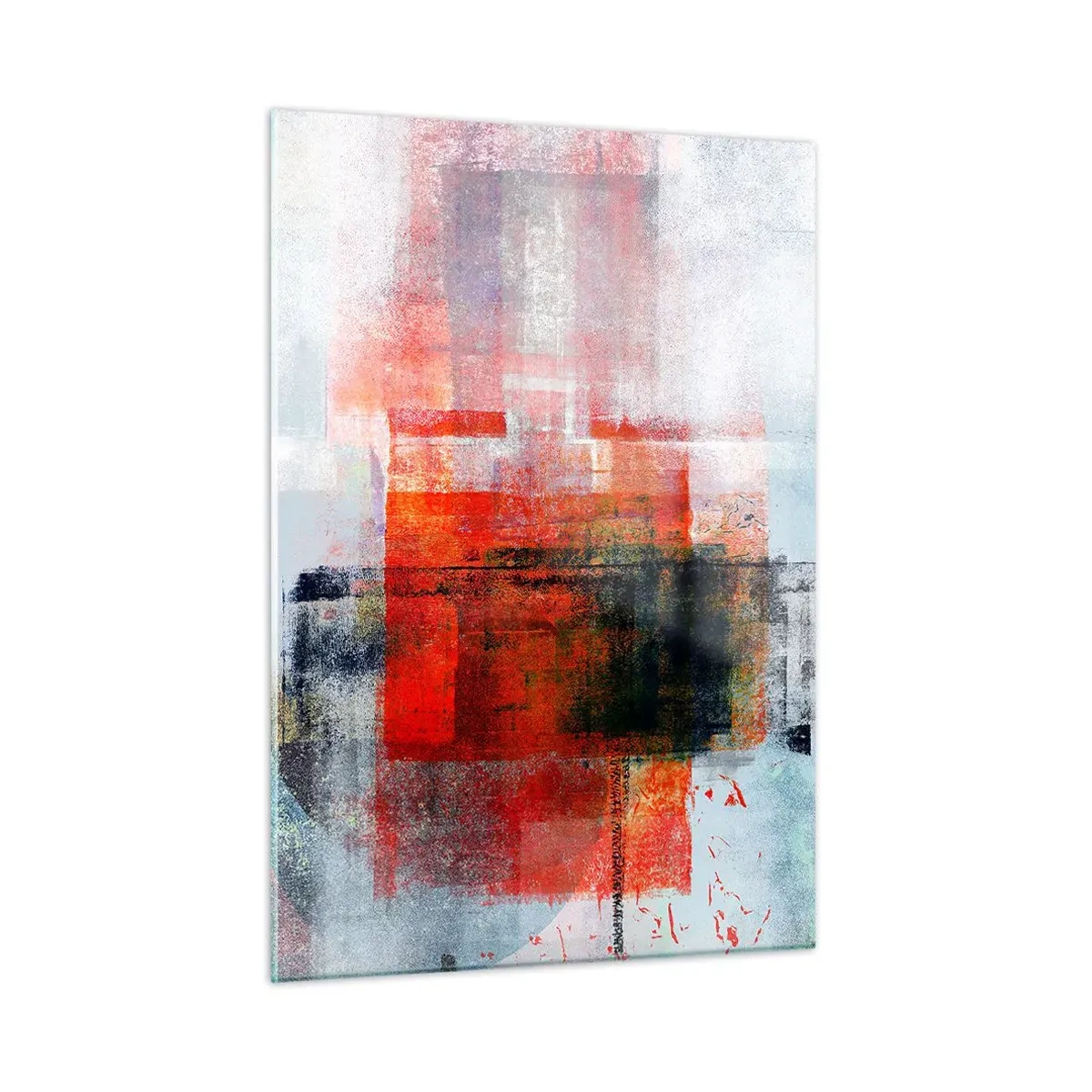 Obraz na skle - Žiariaca kompozícia - 50x70 cm