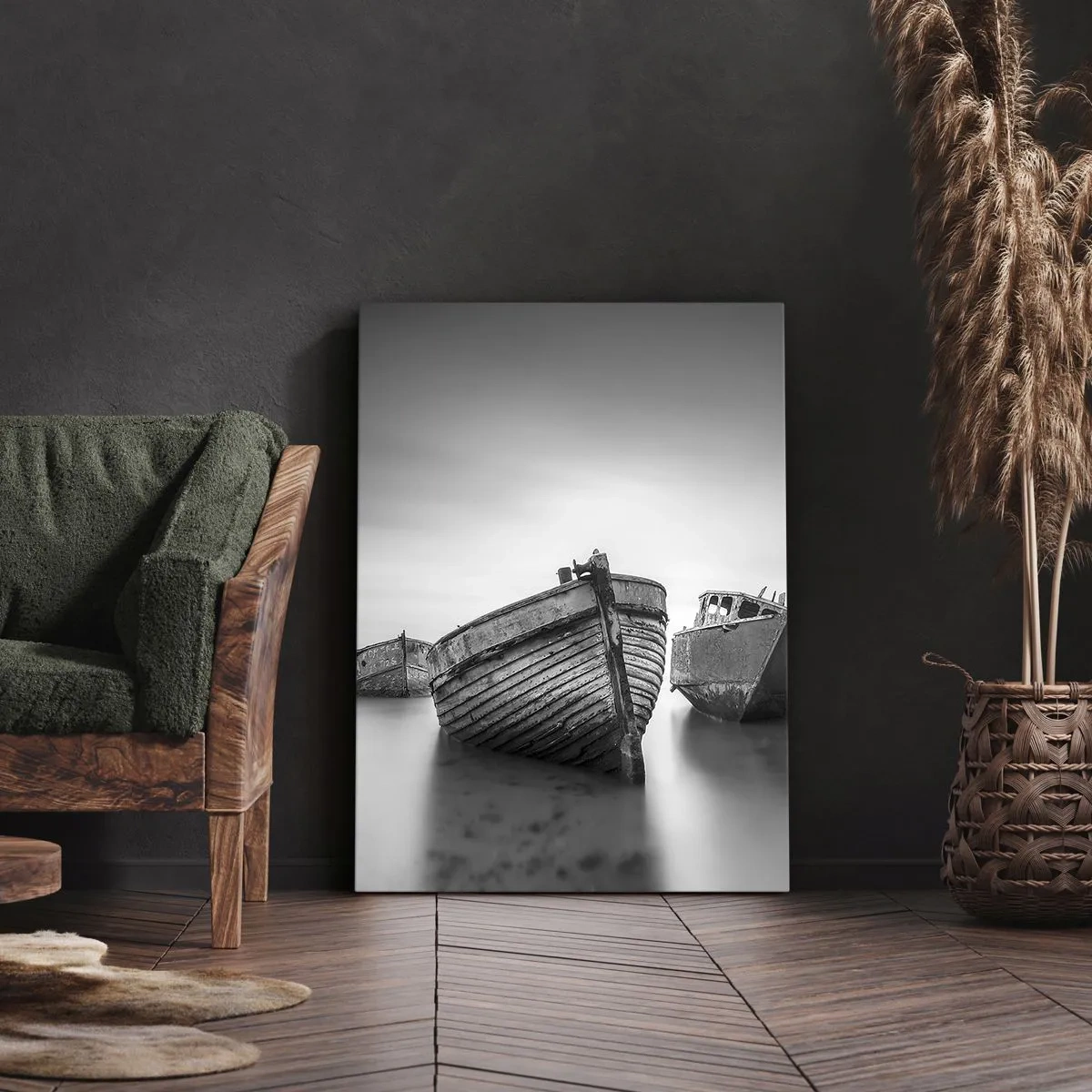 Obraz na plátne - Už iba spomienky... - 45x80 cm