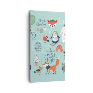 Obraz na plátne - Nech sú vždy Vianoce! - 55x100 cm