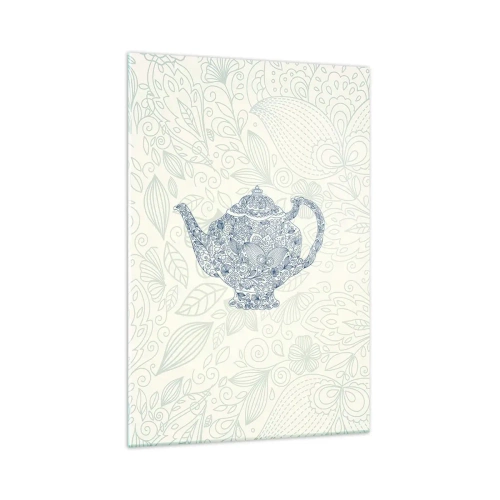 Obraz na skle - Čajové kúzlo - 70x100 cm