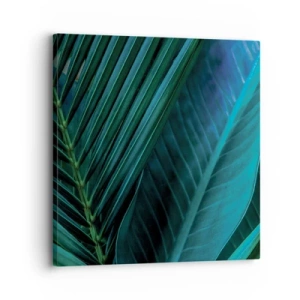 Obraz na plátne - Anatómia zelene - 30x30 cm