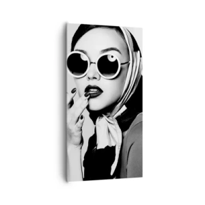 Obraz na plátne - Pozdravy zo 60. rokov - 65x120 cm