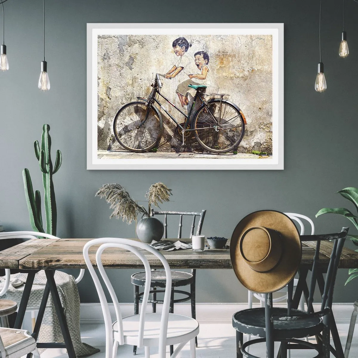 Plagát v bielom ráme - Pravda alebo klam? - 91x61 cm