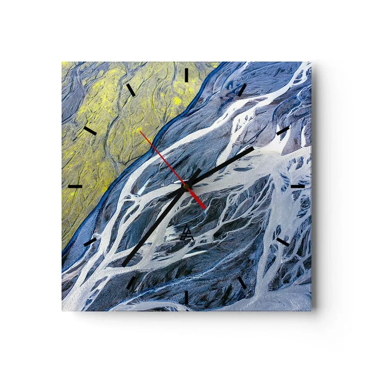 Nástenné hodiny - Jaskynné maľby prírody - 30x30 cm