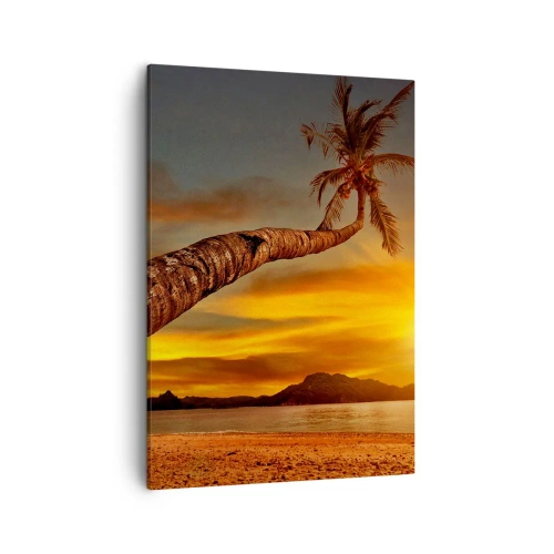 Obraz na plátne - Exotické prázdniny, karibské dobrodružstvo - 50x70 cm