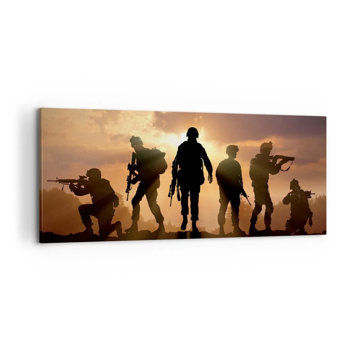 Obraz na plátne - Brothers in arms - 120x50 cm