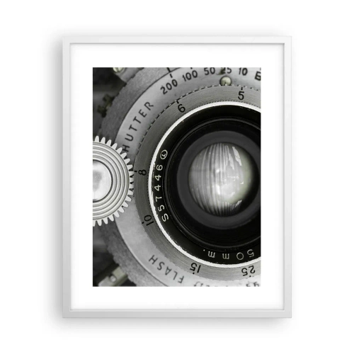 Plagát v bielom ráme - Príbeh o Hollywoode - 40x50 cm