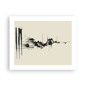 Plagát - Rýchla abstrakcia - 50x40 cm