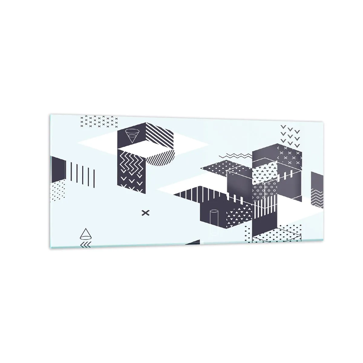 Obraz na skle - V duši matematika - 120x50 cm