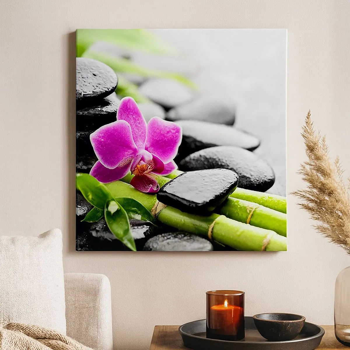 Obraz na plátne - V pokojnej rovnováhe - 30x30 cm