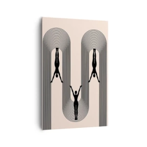 Obraz na plátne - Hore nohami - 80x120 cm