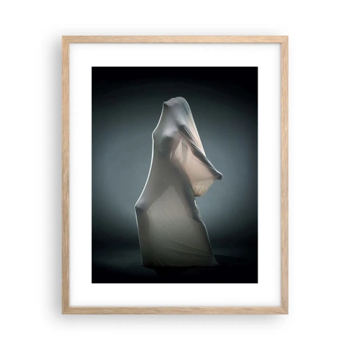 Plagát v ráme zo svetlého duba - Skryté túžby - 40x50 cm