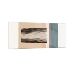 Obraz na skle - Všetko v poriadku - 100x40 cm