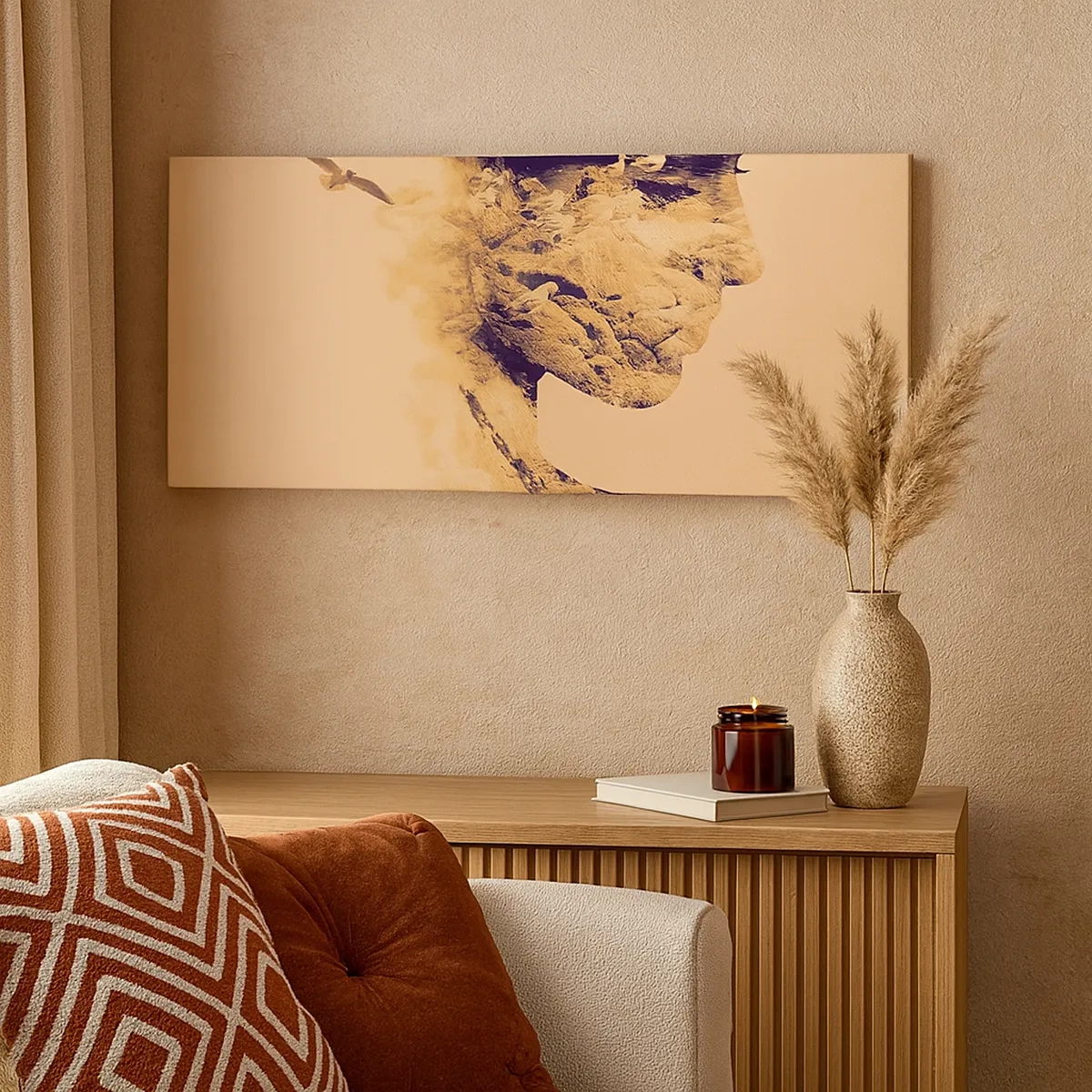 Obraz na plátne - Krásna od prírody - 30x30 cm