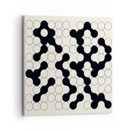 Obraz na plátne - Čínska hra – variácia - 70x70 cm