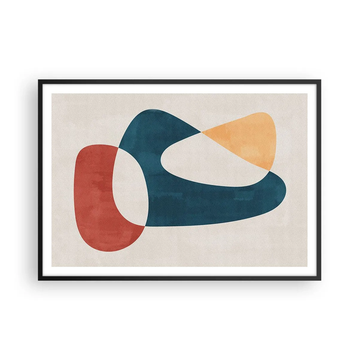 Plagát v čiernom ráme - Vplyvy a metamorfózy - 100x70 cm