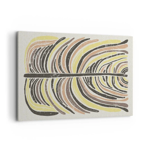 Obraz na plátne - Abstrakcia plná života - 100x70 cm
