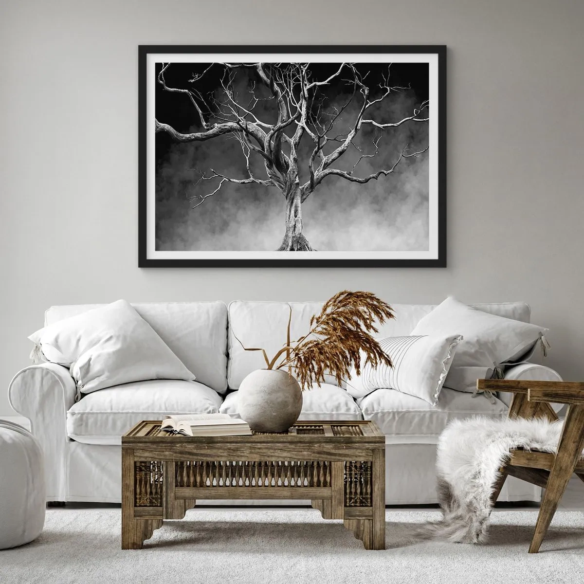 Plagát v čiernom ráme - Pôvodné a sväté - 100x70 cm