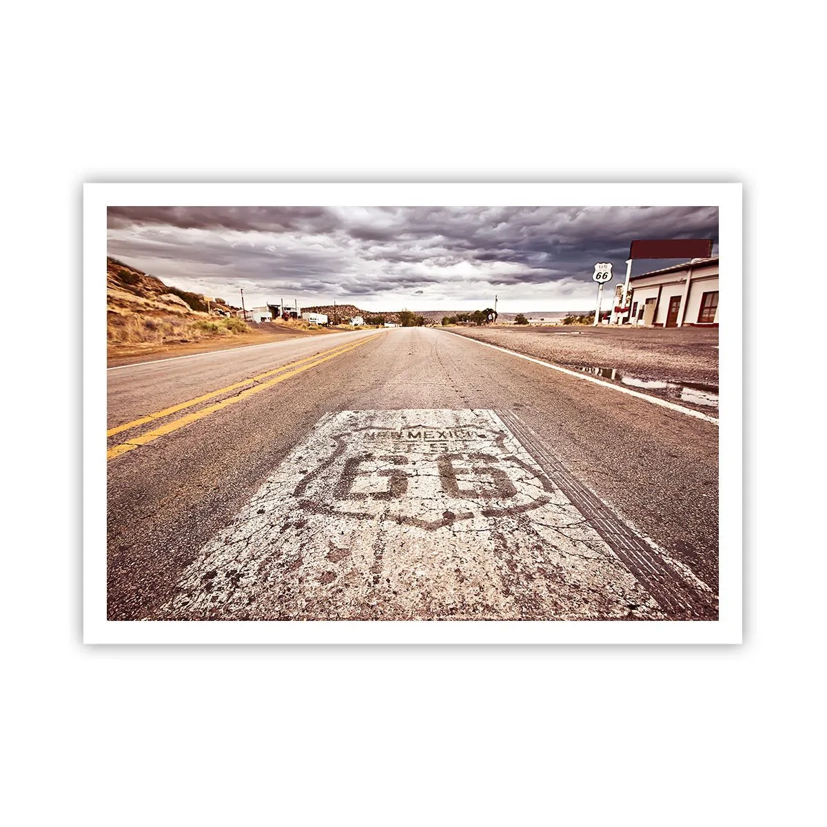 Plagát - Mother Road - americká legenda - 100x70 cm