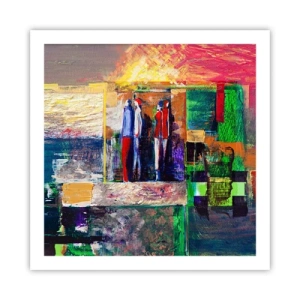 Plagát - Vzťahy a emócie - 60x60 cm