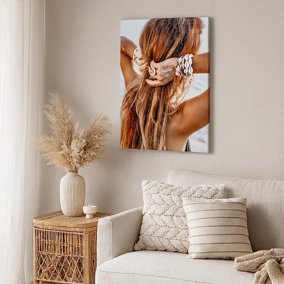 Obraz na plátne - Sestra vody a slnka - 50x70 cm