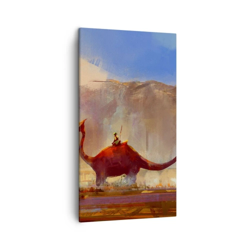 Obraz na plátne - Keby nevyhynuli - 45x80 cm