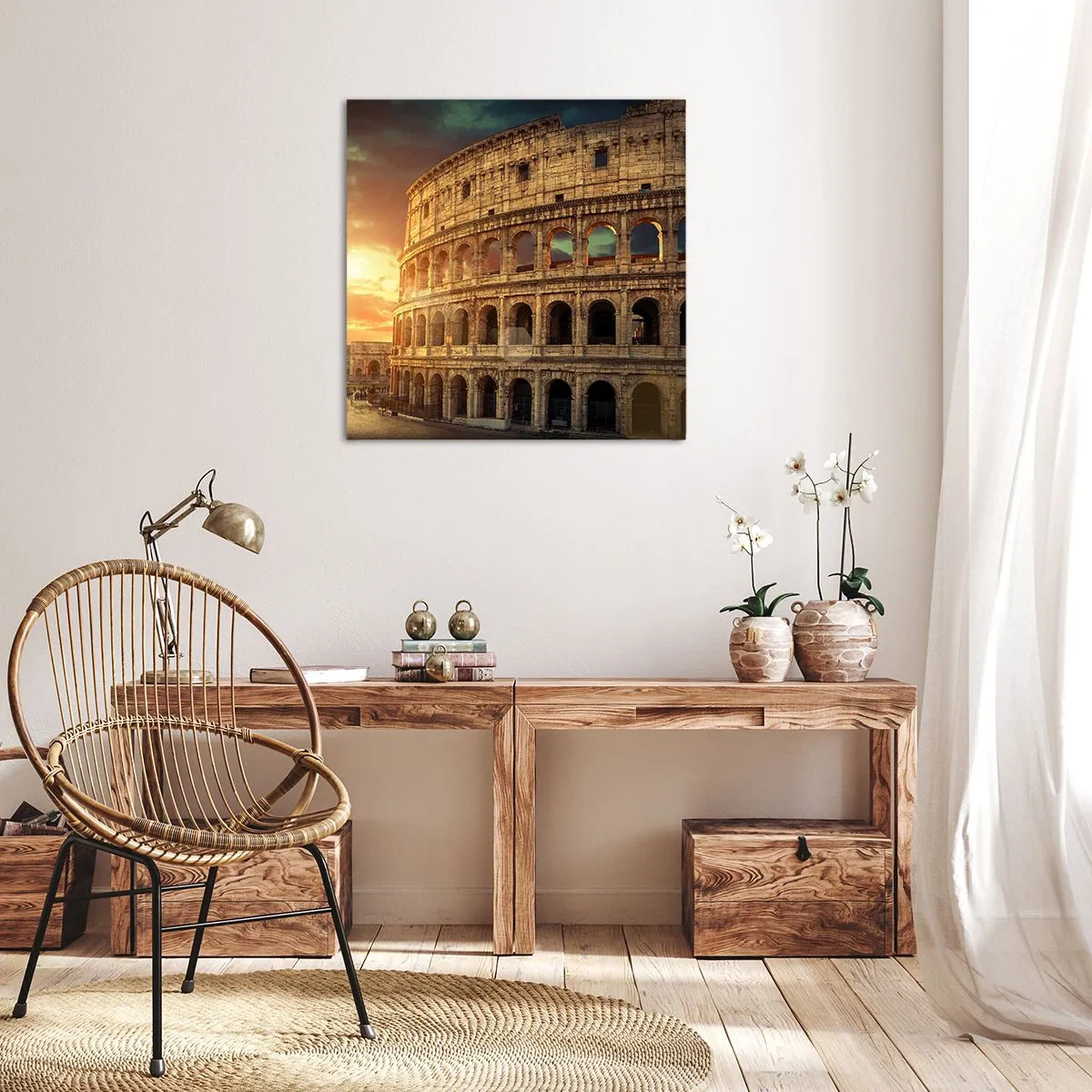 Obraz na plátne - Kolosálny dojem - 70x70 cm