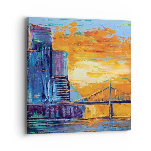 Obraz na plátne - Kultúra a príroda - 40x40 cm