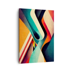 Obraz na plátne - Intenzívna kompozícia - 50x70 cm