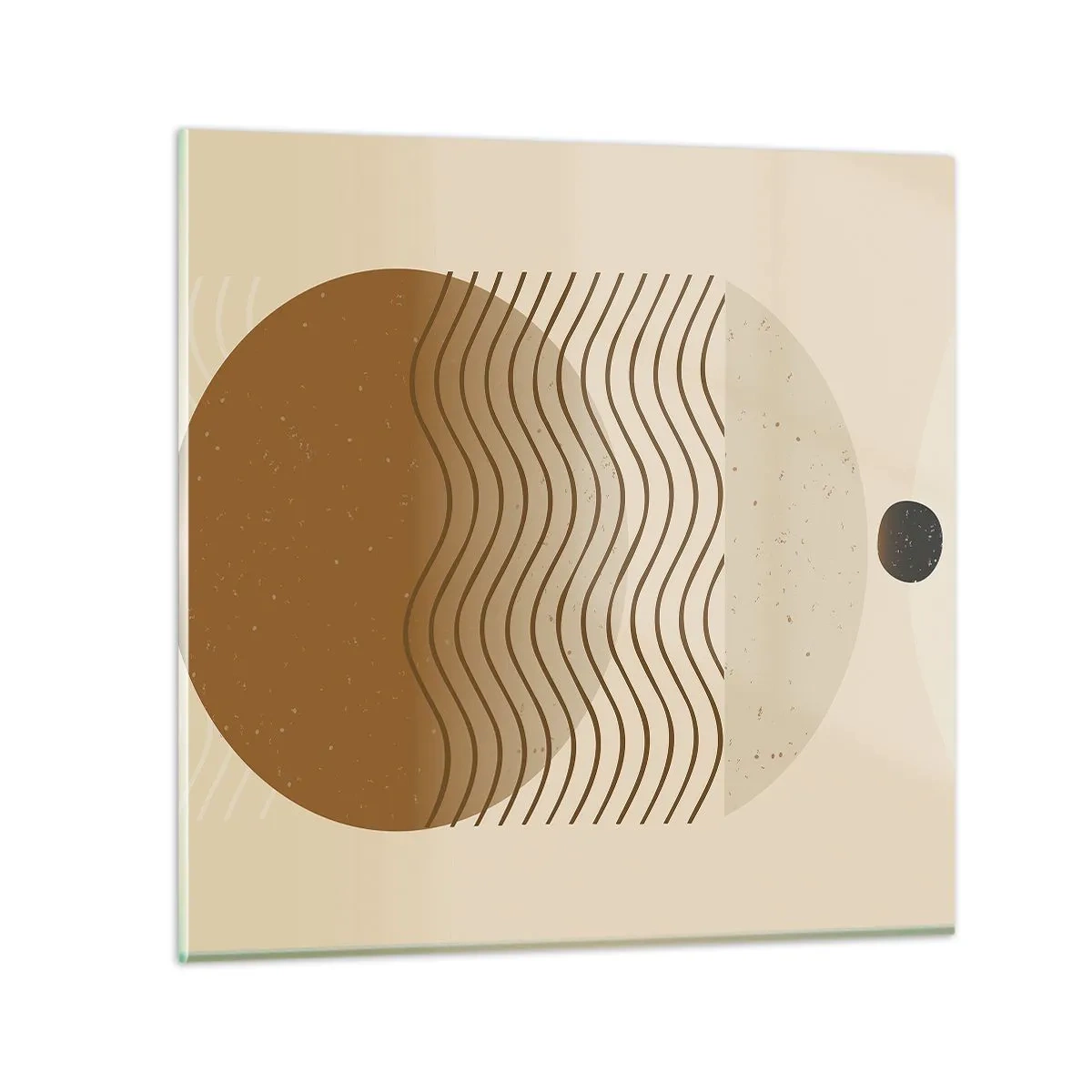 Obraz na skle - O pôvode geometrických obrazcov - 70x70 cm